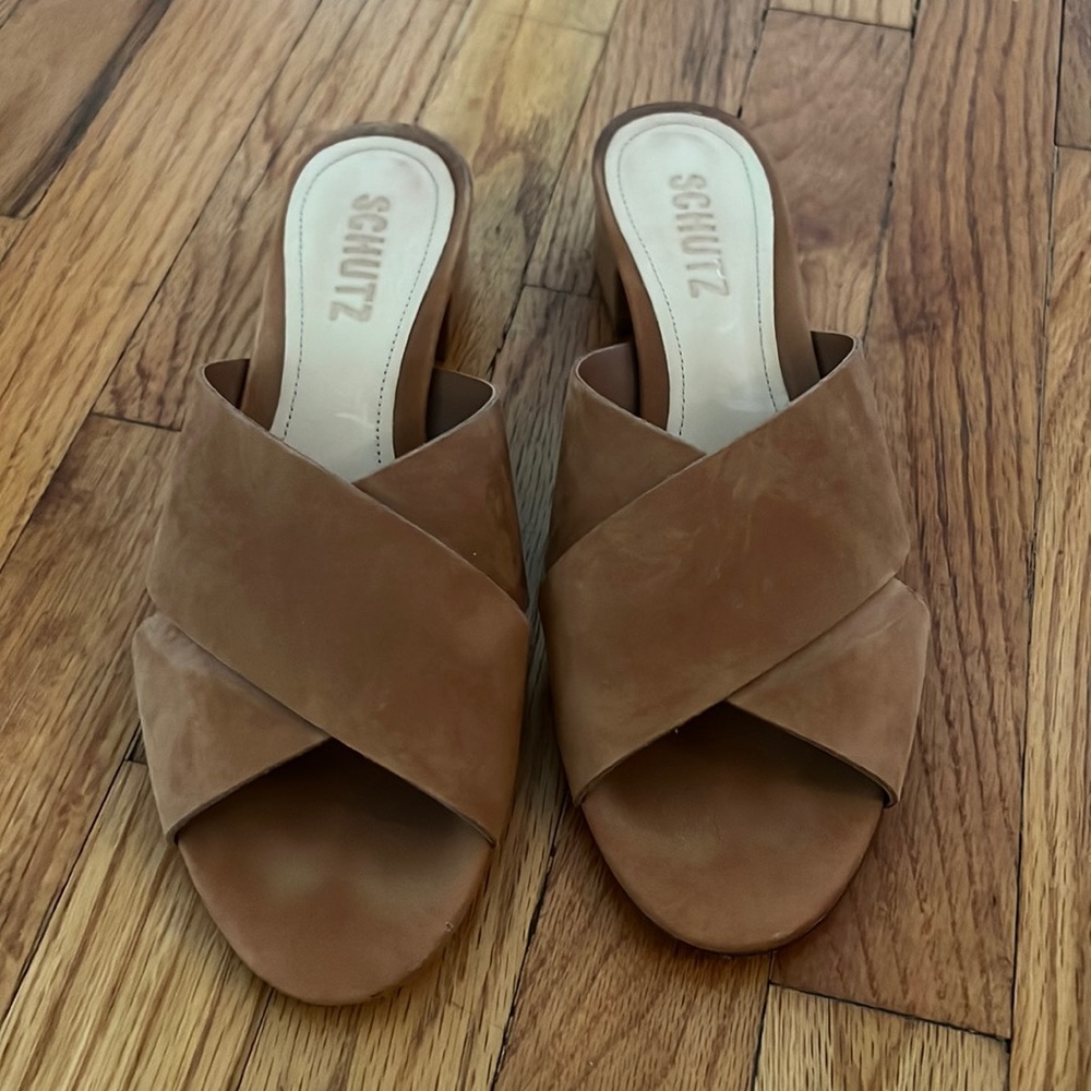 Schutz Barbarella Low Heel Slide